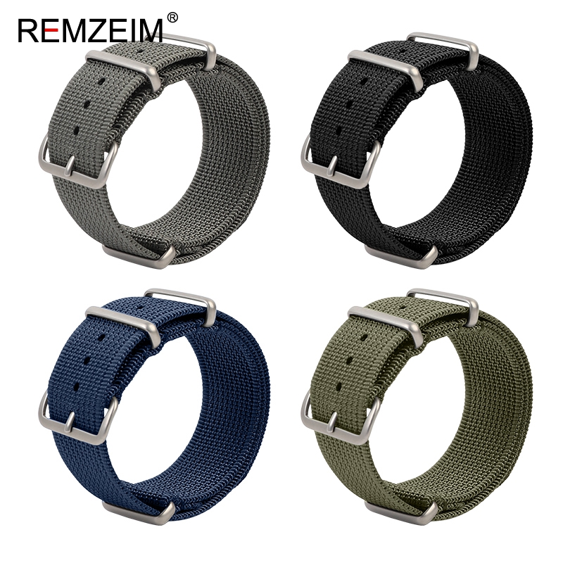 New Ribbed Nylon Watch Strap 1 - Canvas Strap Watch review and price