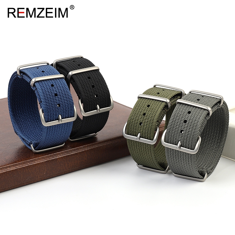 New Ribbed Nylon Watch Strap 1 - Canvas Strap Watch review and price