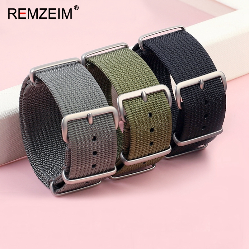 New Ribbed Nylon Watch Strap 1 - Canvas Strap Watch review and price