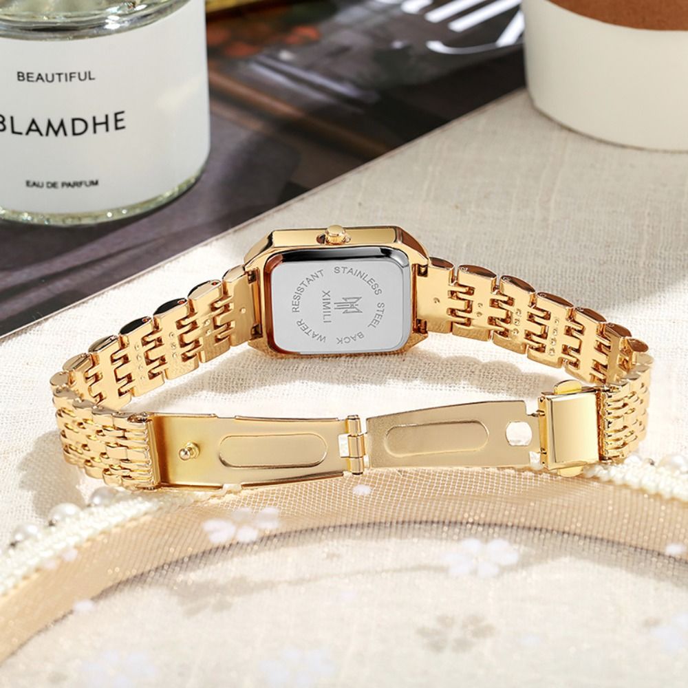 Fashion Stainless Steel Quartz - Canvas Strap Watch review and price