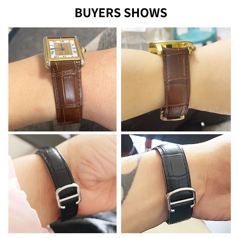 For Cartier 18 20 22 23mm Watc - Cartier Watch Tank review and price