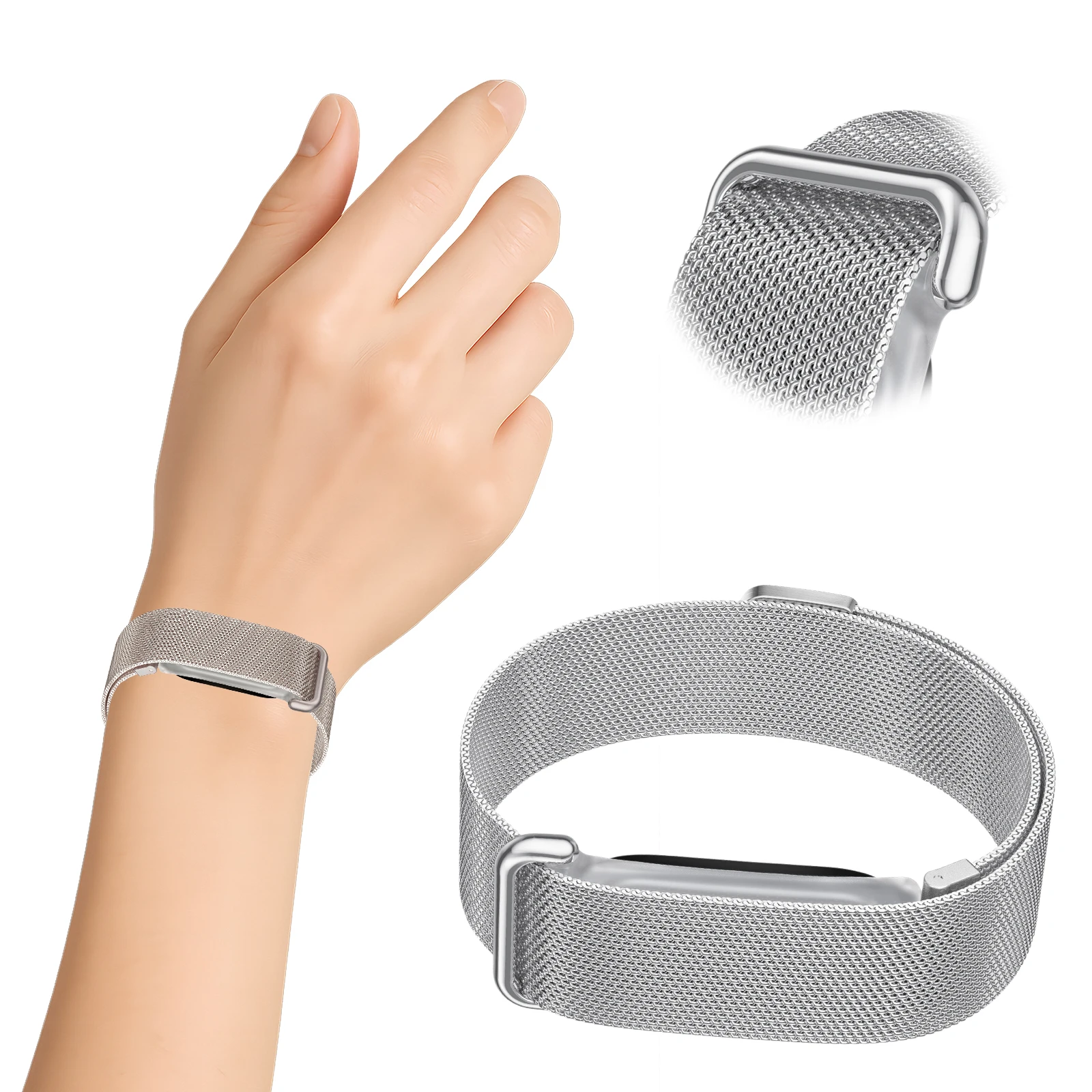 TPU Case+Milanese Loop Strap F - Milanese Loop Magnetic review and price