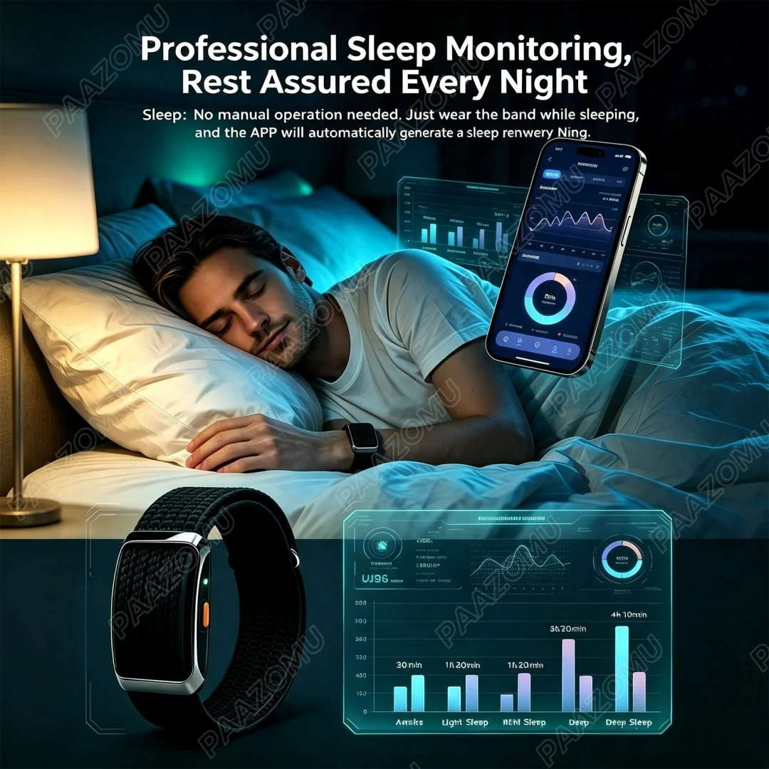 2026 New Screenless Health Fit - Canvas Strap Watch review and price