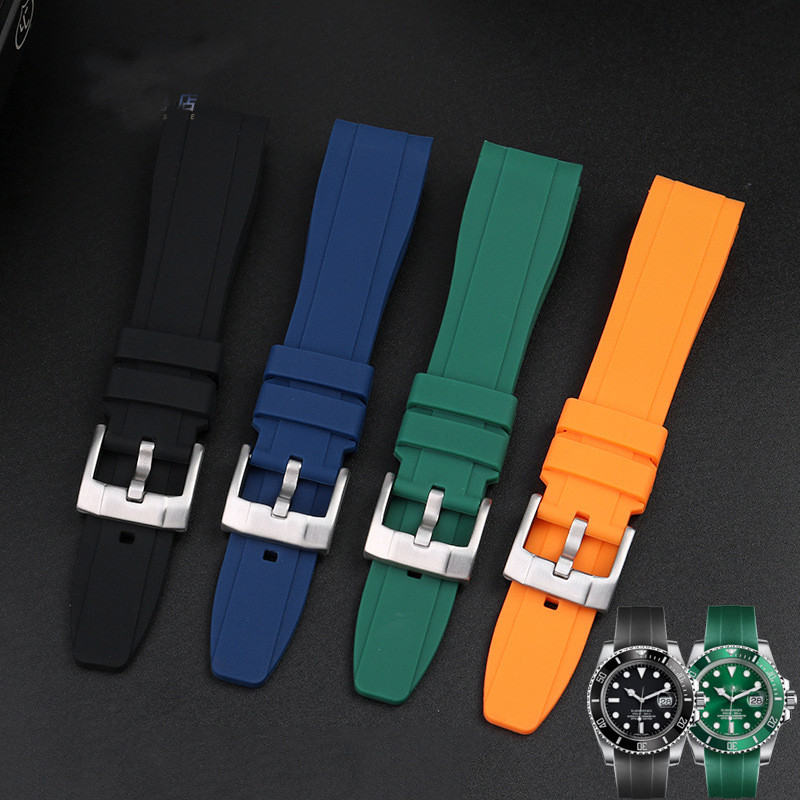 Curved Interface Rubber Strap  - Rubber Strap Diver review and price