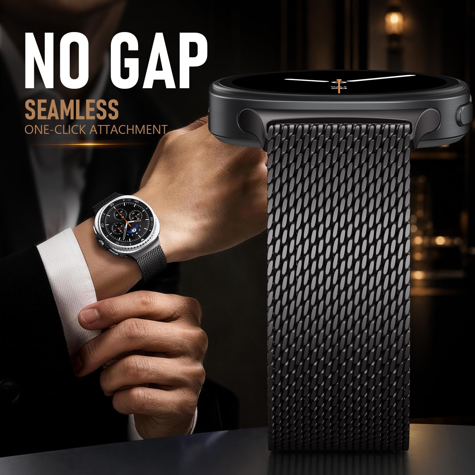 Milanese Loop Strap For Samsun - Milanese Loop Magnetic review and price