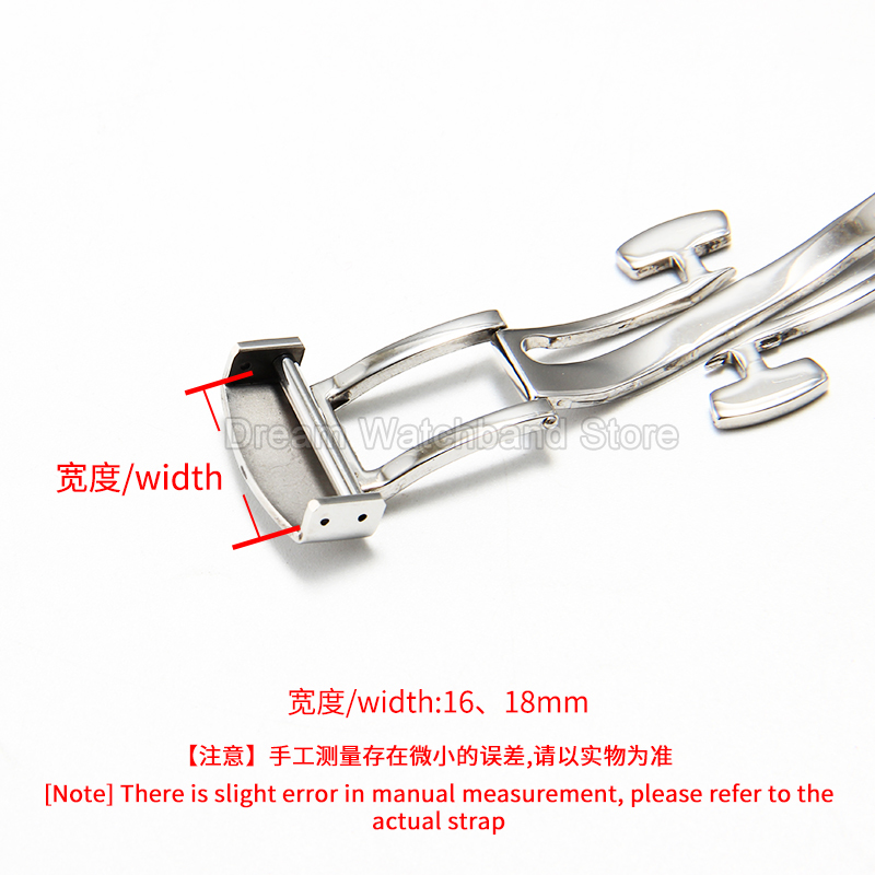 Premium 316L Solid Stainless S - Butterfly Clasp Deployant review and price