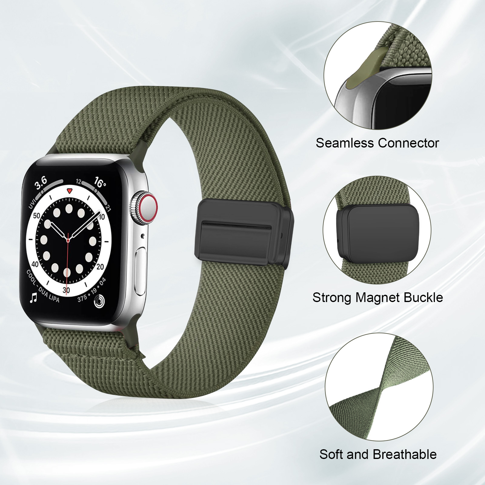 Magnetic strap For Apple Watch - Milanese Loop Magnetic review and price
