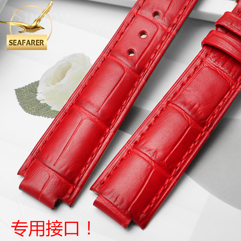 Genuine Leather Watch Strap fo - Cartier Watch Tank review and price