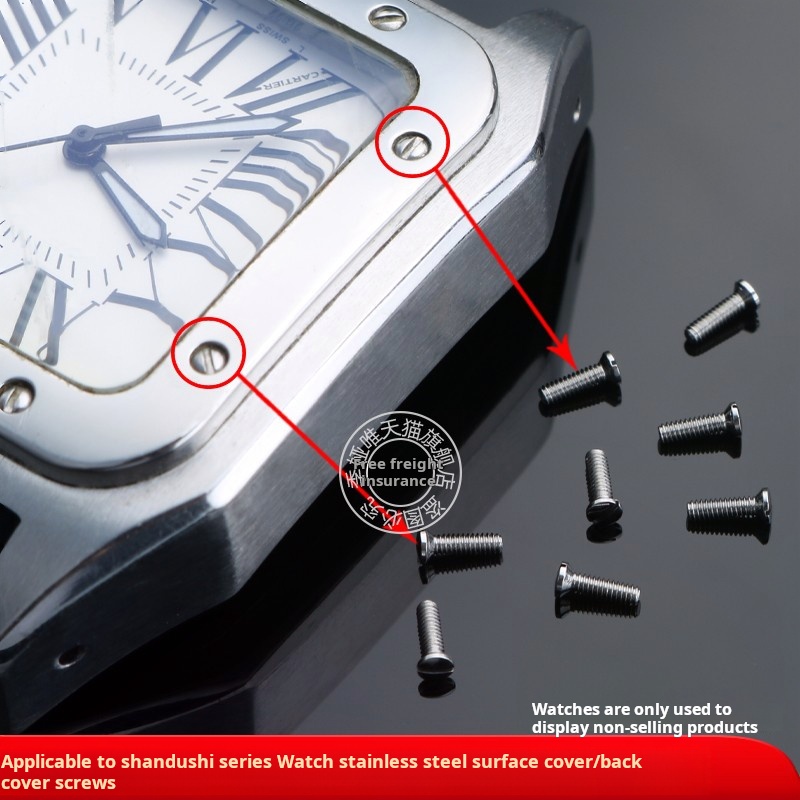 Solid Stainless steel Screw Fo - Cartier Watch Tank review and price
