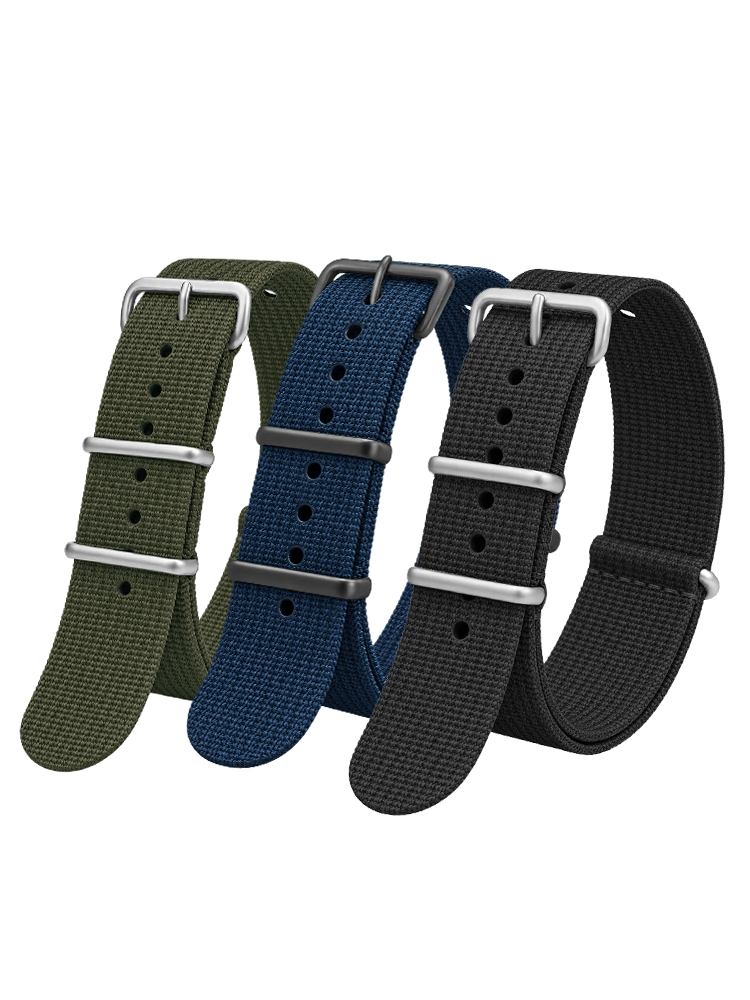 Ribbed Nylon Strap For Seiko M - Nato Strap Nylon review and price