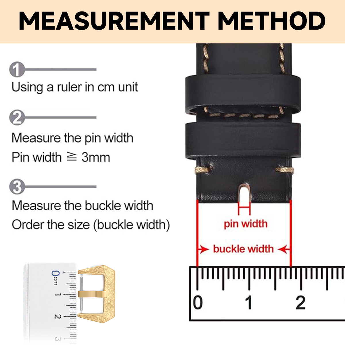 18/20/22/24mm Vintage Metal Wa - Leather Watch Band Men review and price